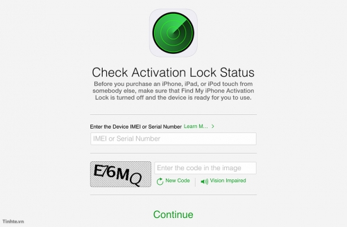 Apple ra mắt công cụ kiểm tra máy iOS có đang bị khóa Activation Lock hay không (khóa iCloud)