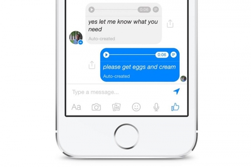 Facebook thử nghiệm tính năng chuyển thể tin chat giọng nói thành văn bản
