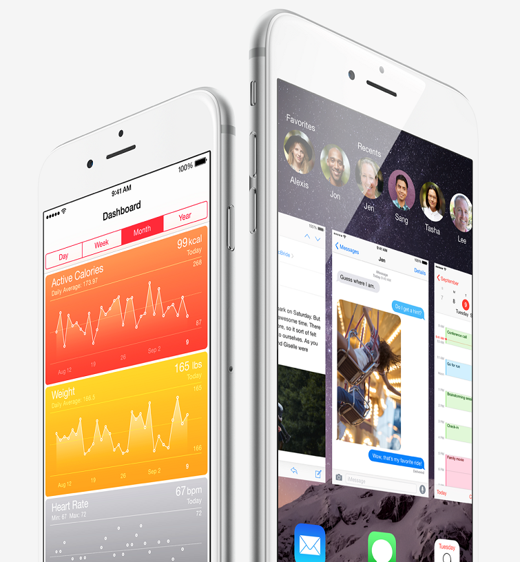 iphone 6 iOS 8